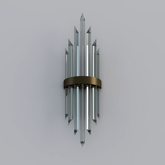 Crystal Spire Wall Light 3D model