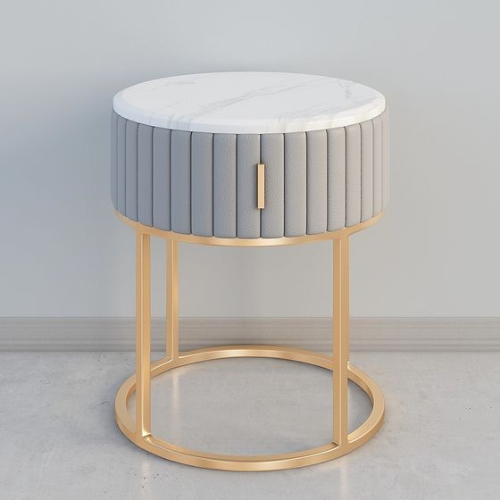 Elegant Round Table 3D model