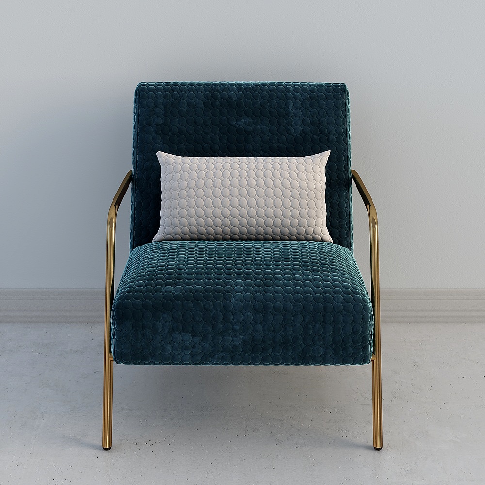 MasaSanty/Massa Saint-Modern Light Single Lounge Sofa