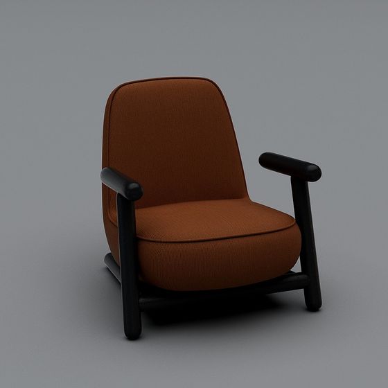 Cozy Lounge Chair 3D model