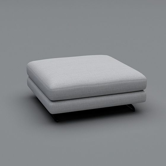 Urban Comfort Ottoman 3D model