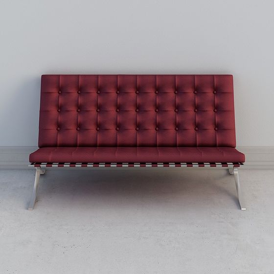 Stylish Low-Poly 3D Model Chair for Versatile Projects