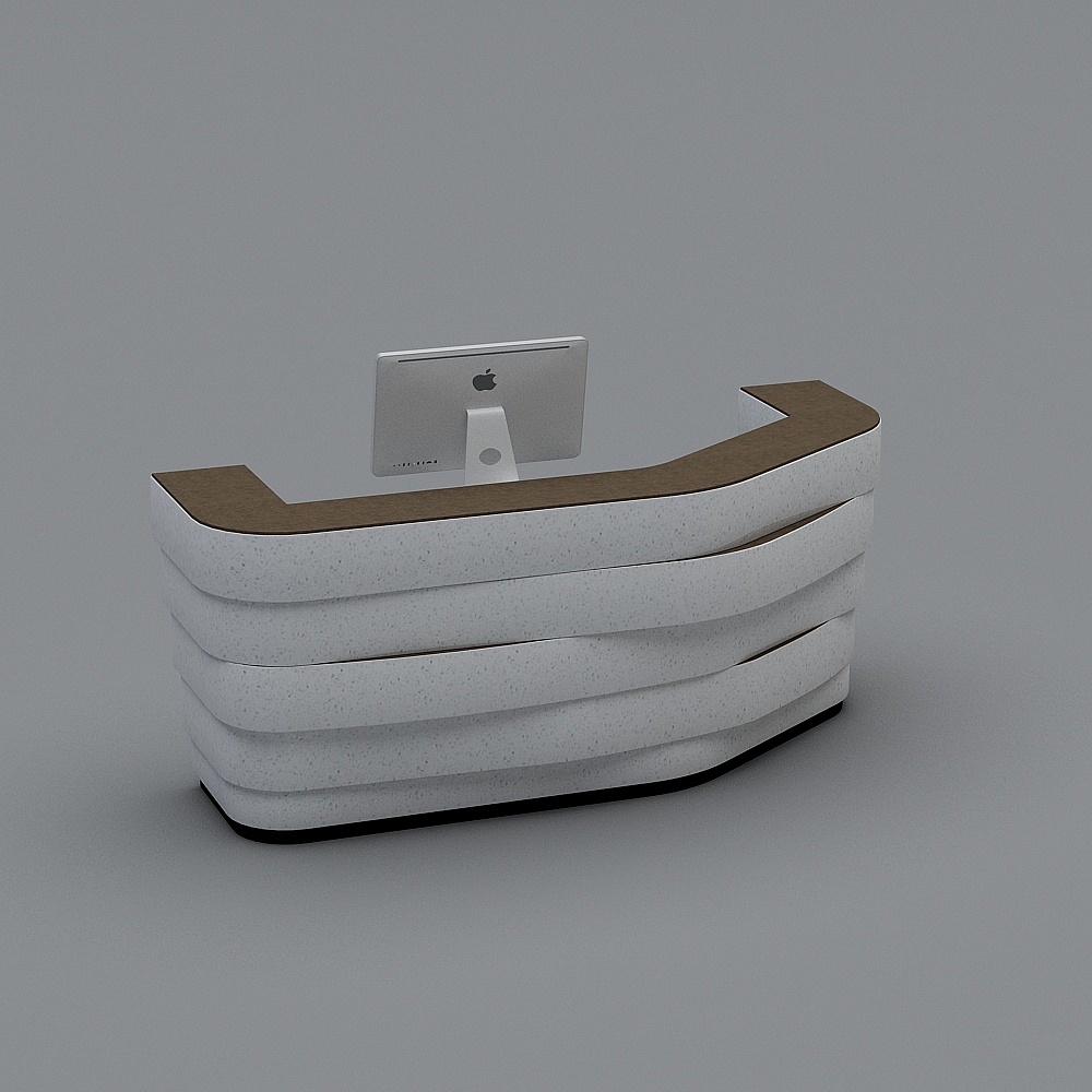 호텔 로비 - 현대적인 프론트 데스크 - 6