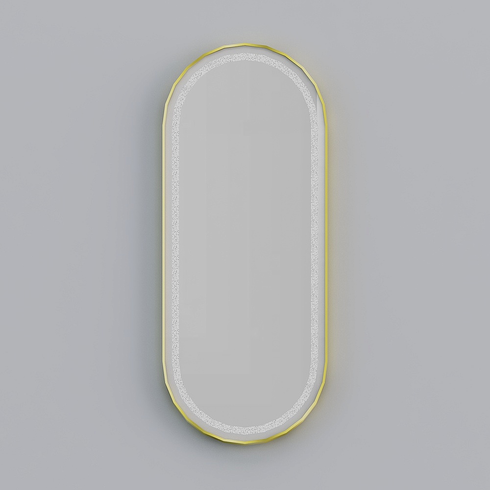 ライト付きミラー