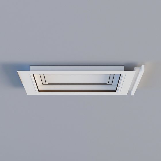 Ceiling Window 3D Model for Modern Interiors