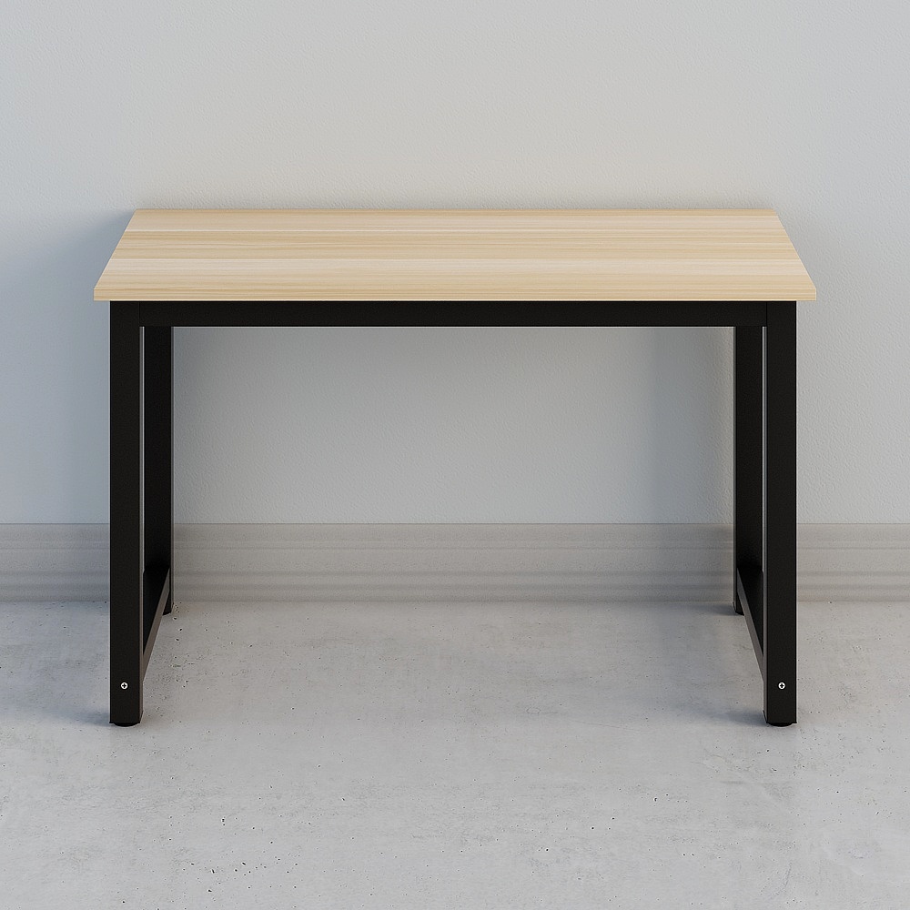 Le bureau Jamel est en noyer clair