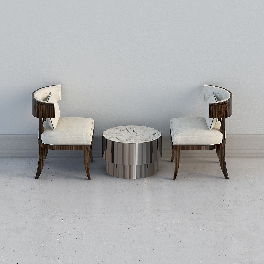 Modern KTV Hall - table and chair combination