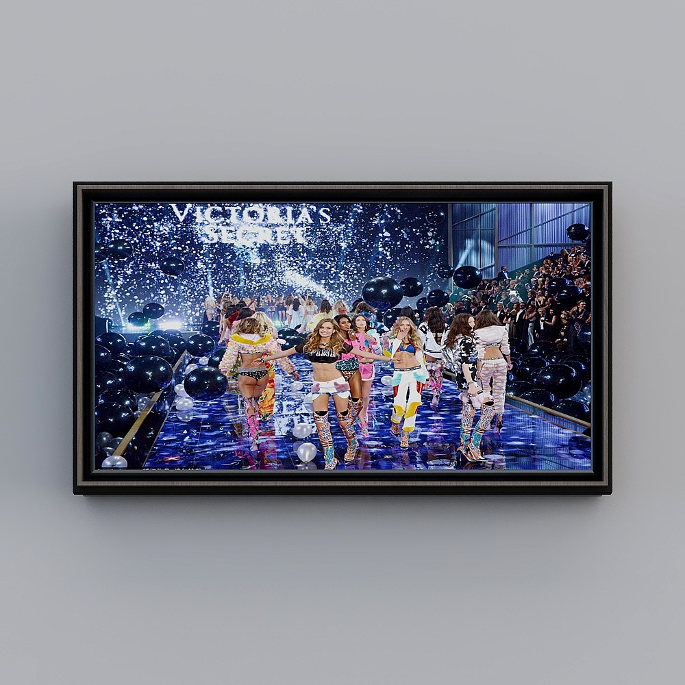 Modern KTV private room - wall pendants