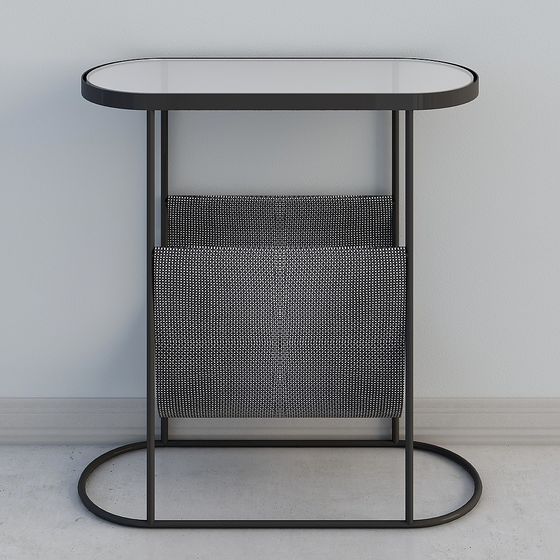 Urban Corner Side Table 3D model for Modern Spaces