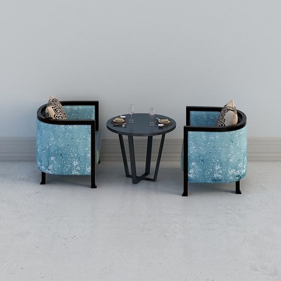 Combinaison de bar moderne 8 Tables et chaises