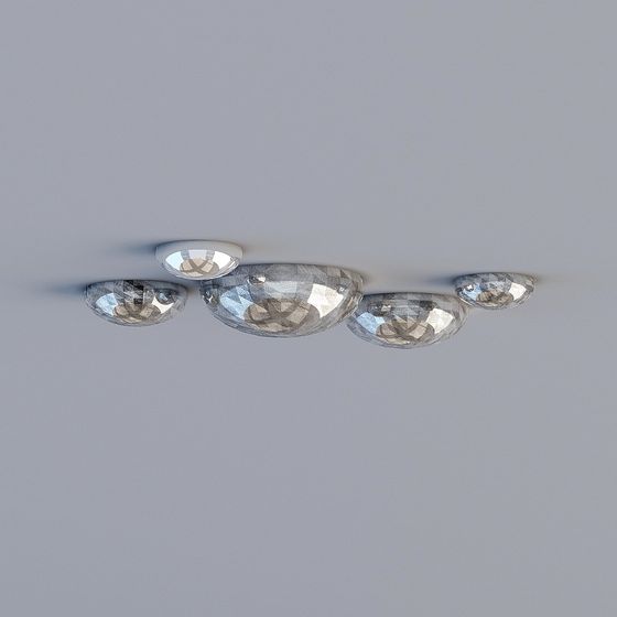 Stunning Low-Polygon Ceiling Light 3D model