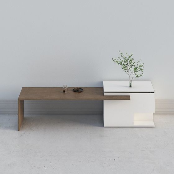 Urban Minimal Desk 3D model