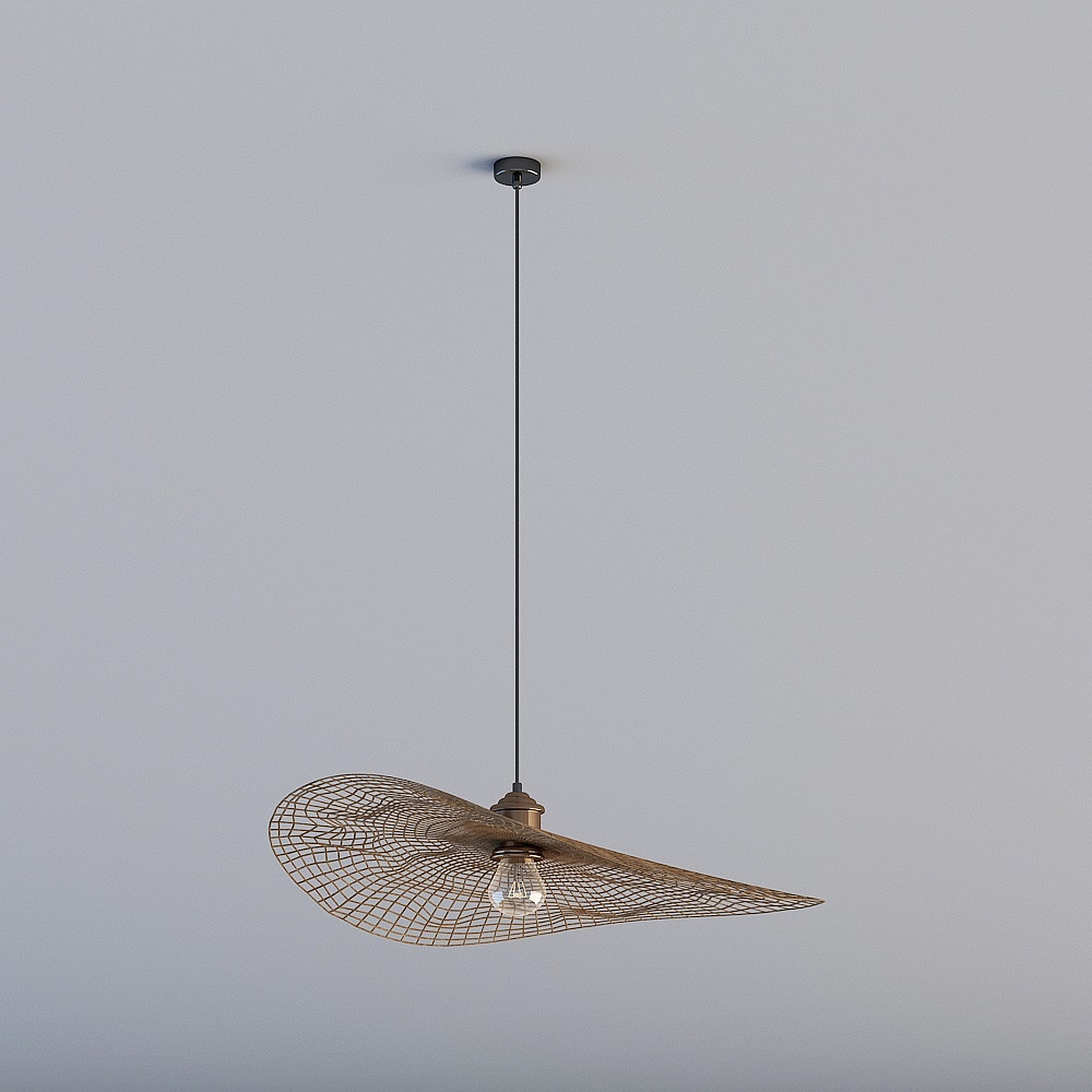 โคมไฟเพดานห้องนั่งเล่นวิลล่าโมเดิร์น