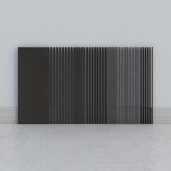 Striped Screen 3D model