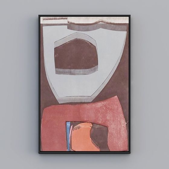 Unique Abstract Geometric 3D Model for Creative Projects