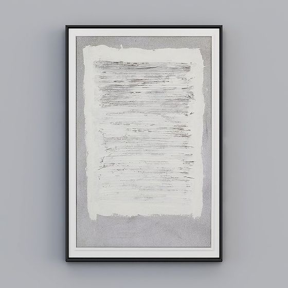 Flowing Light Abstract Art 3D model for Creative Projects