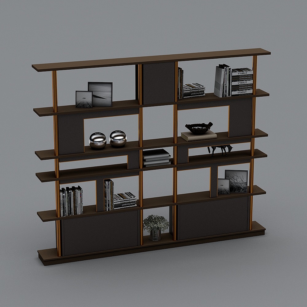 Vitrine de bureau de style industriel 2