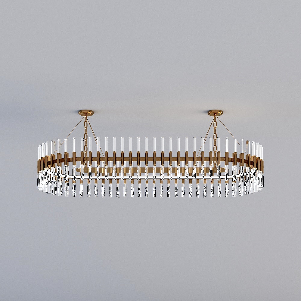 Modern KTV Billiard Room - Chandelier