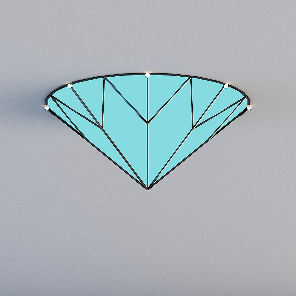 Modern KTV private room 5-chandelier