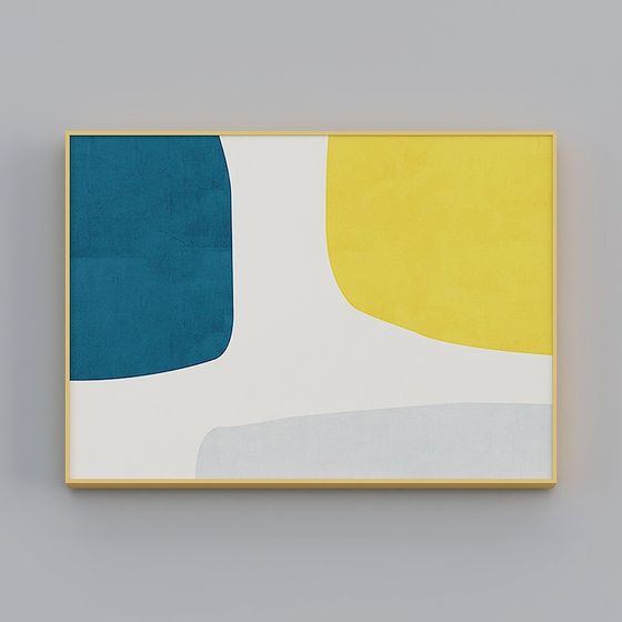 Abstract Art 3D Model for Creative Designs