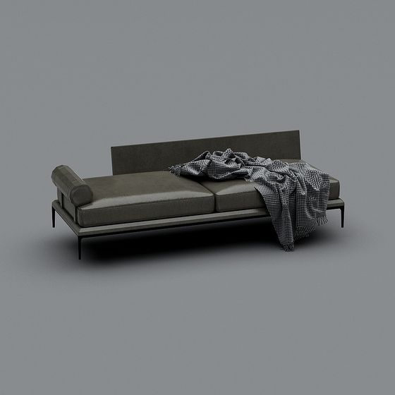 Modern Low-Poly Sofa 3D model