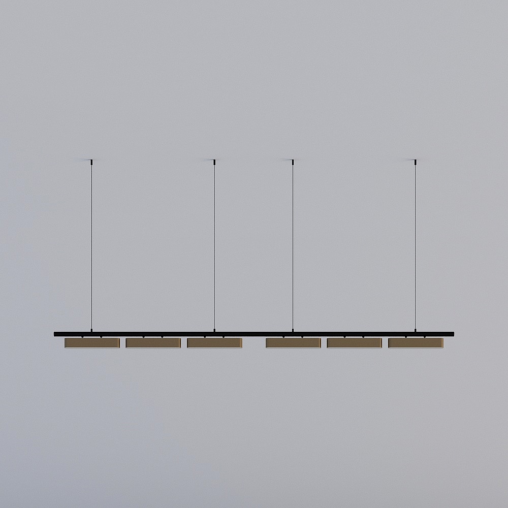 Reception desk-combination chandelier