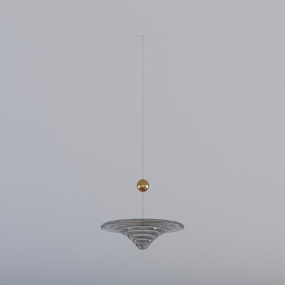 Crystal Light Pendant 3D model