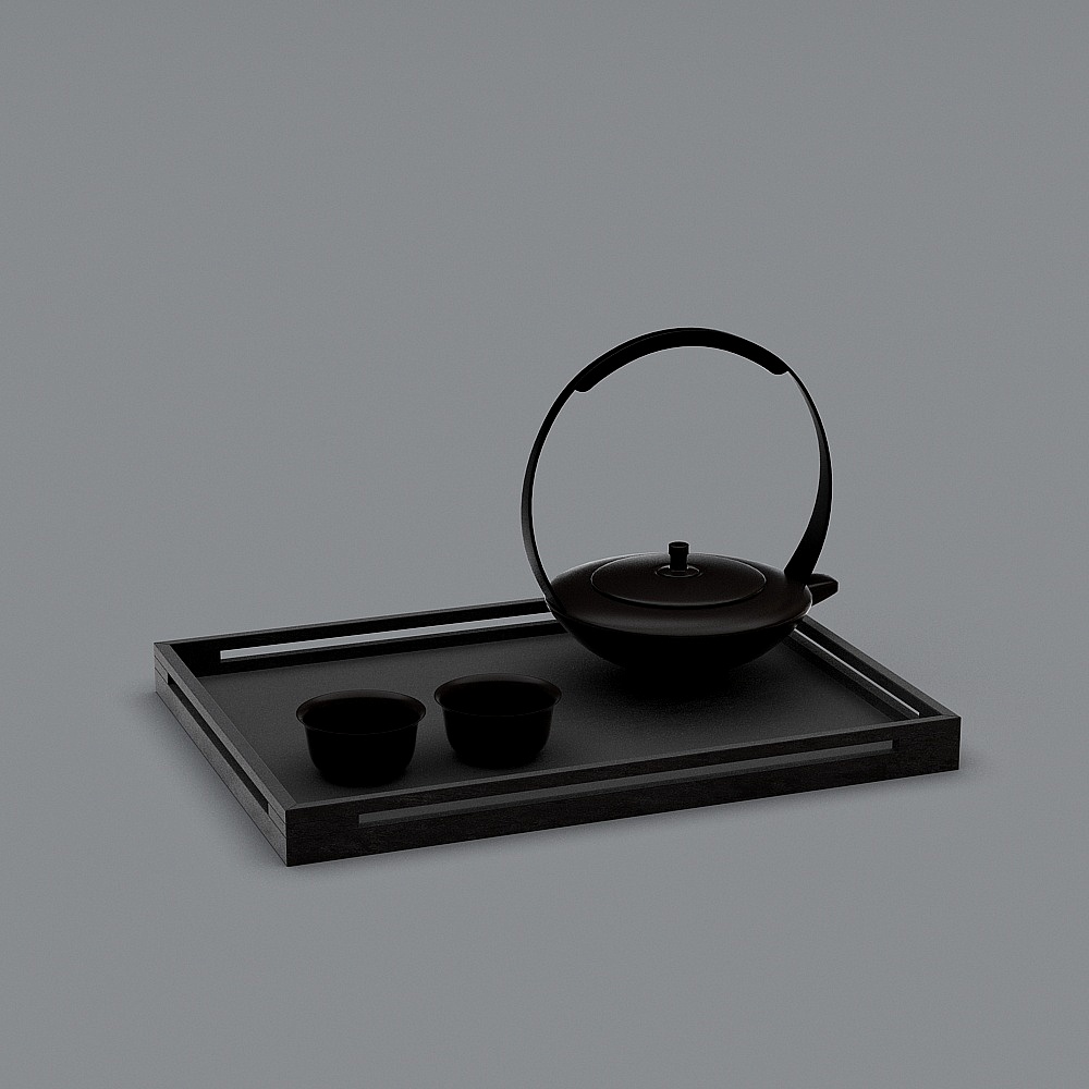 New Chinese-style bedroom master room-tea set