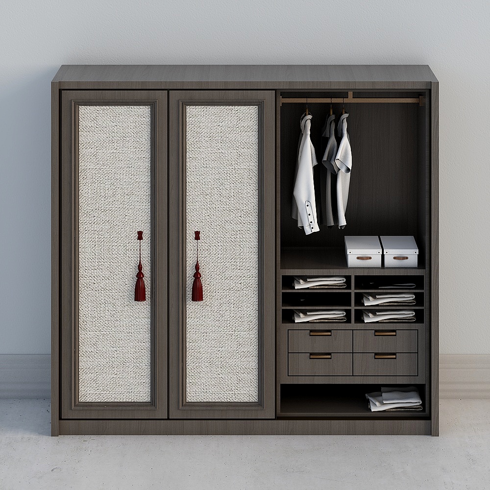 New Chinese bedroom - wardrobe