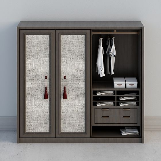 ห้องนอนใหม่ของจีน - ตู้เสื้อผ้า