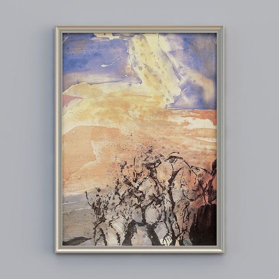 Lonely Tree 3D model for Creative Projects