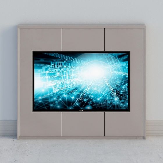 Futuristic Technology Display 3D model