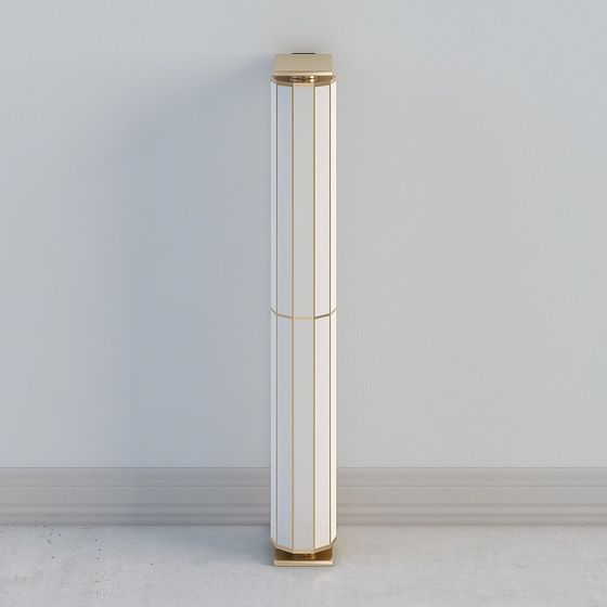 Elegant Low-Poly Column 3D Model