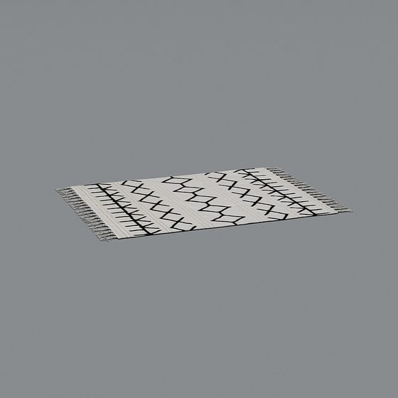 Boho Rug 3D model