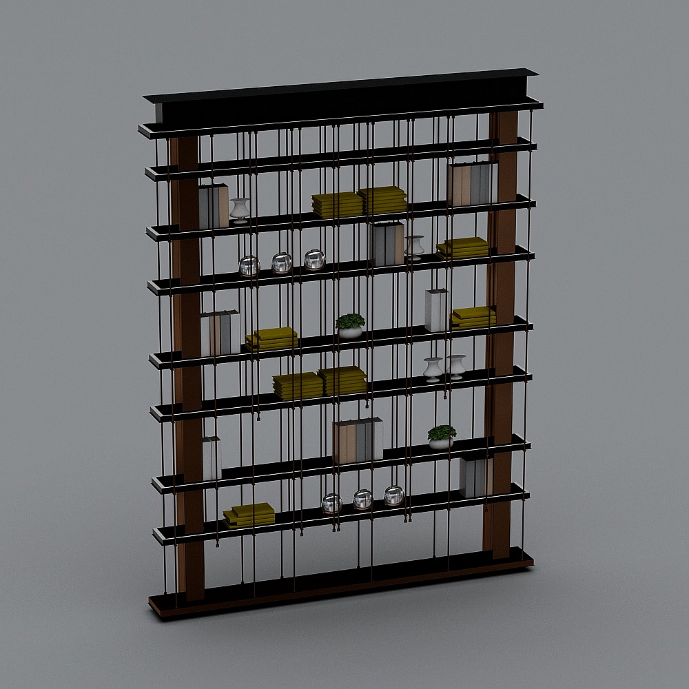 Modern decorative shelf bookshelf shelf