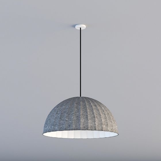 Stylish Low-Poly 3D Pendant Lamp Model