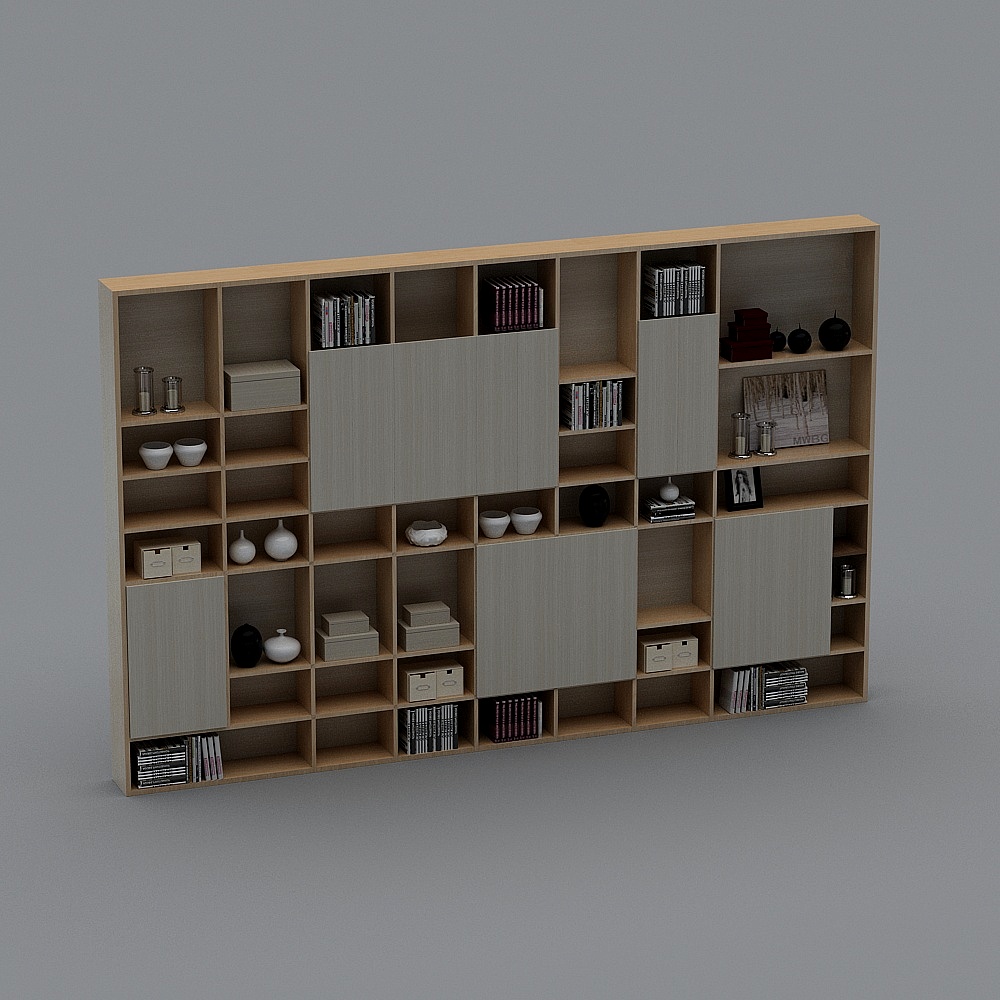 Modern office-display cabinet