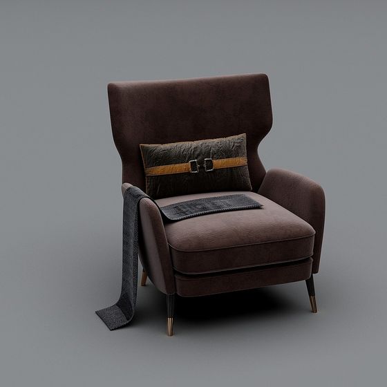 Cozy Lounge Chair 3D model
