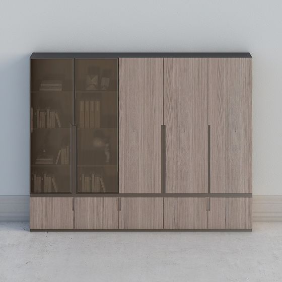 Urban Elegance Bookshelf 3D model