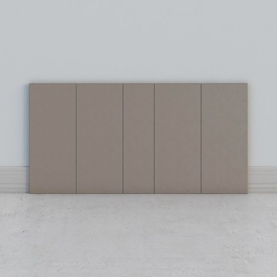 Concrete Partition Wall 3D model