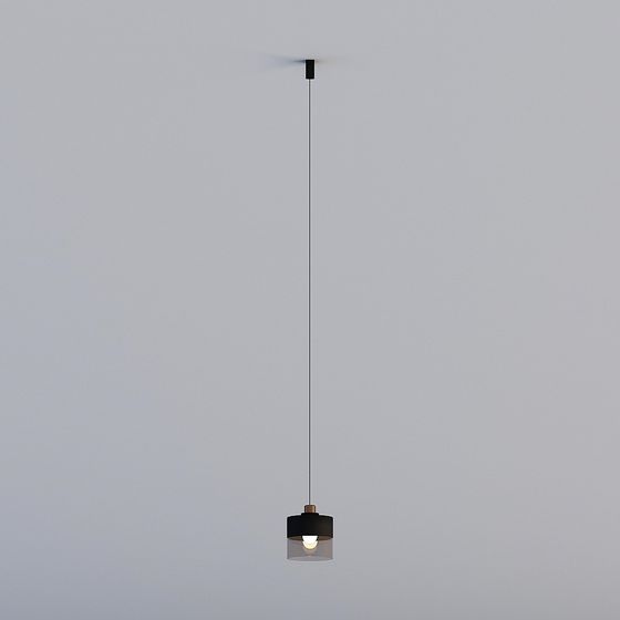 Minimalist Pendant Light 3D model