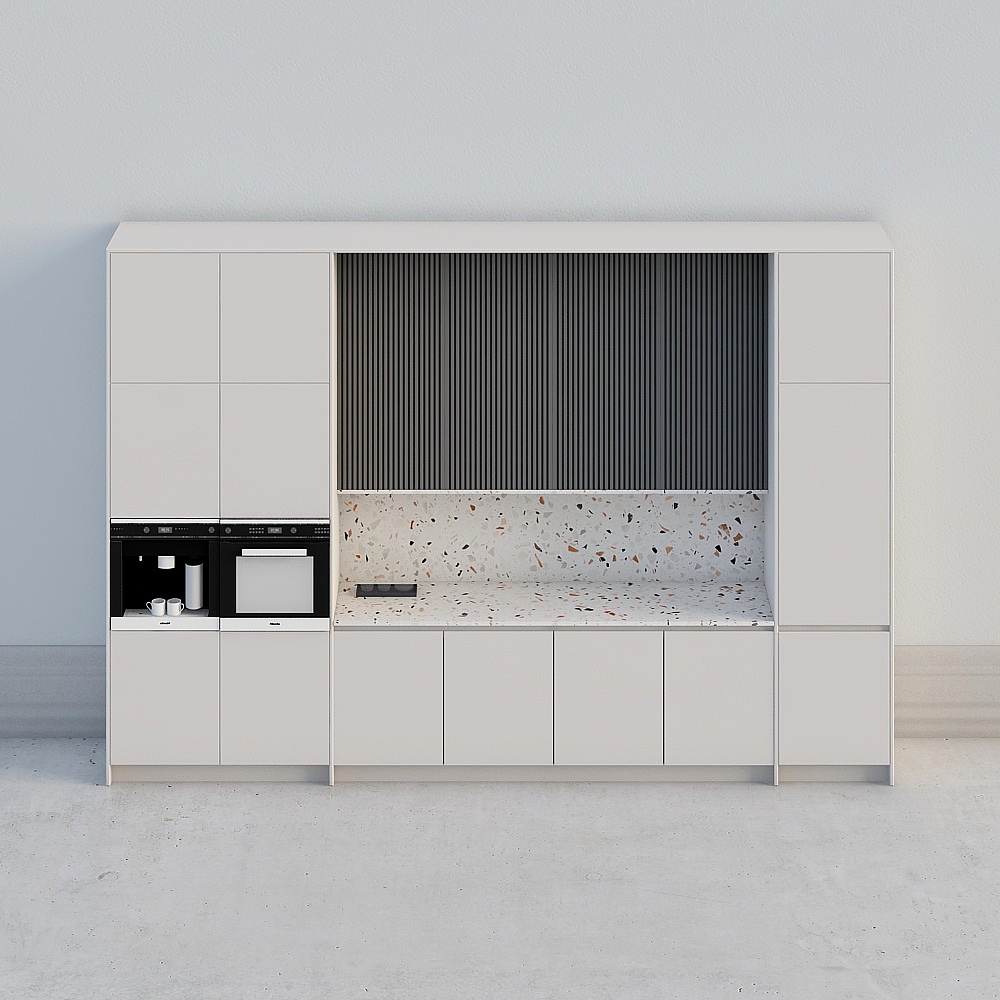 Современная открытая кухня