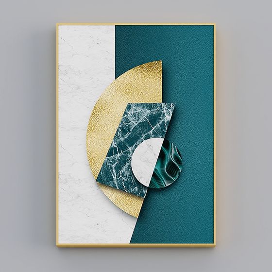 Stunning Abstract Geometric 3D Model Design