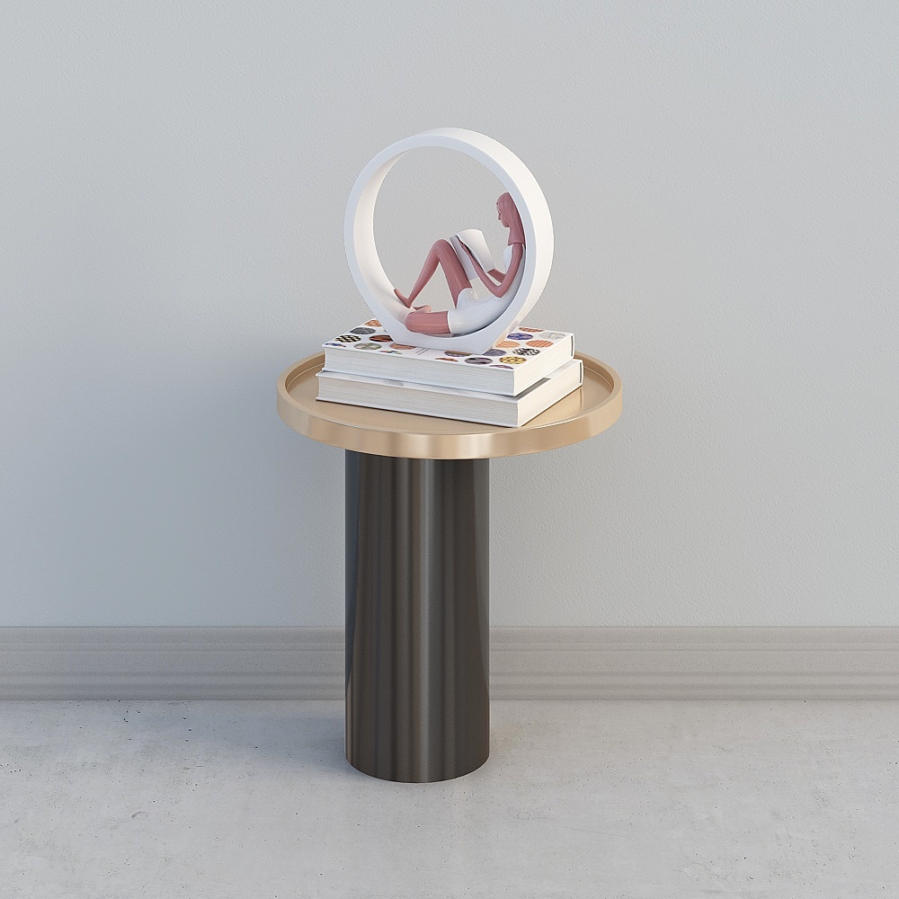 Modern living room side table