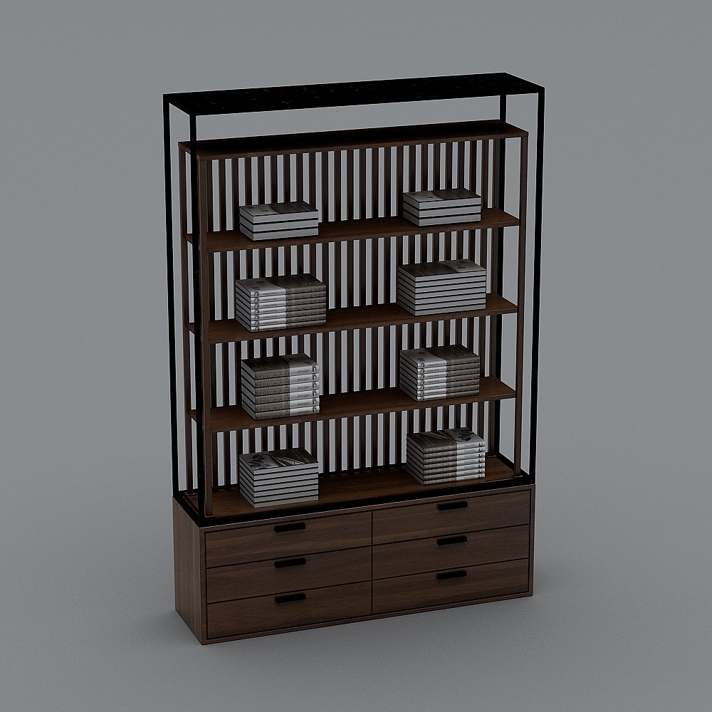Modern office area-decorative display stand