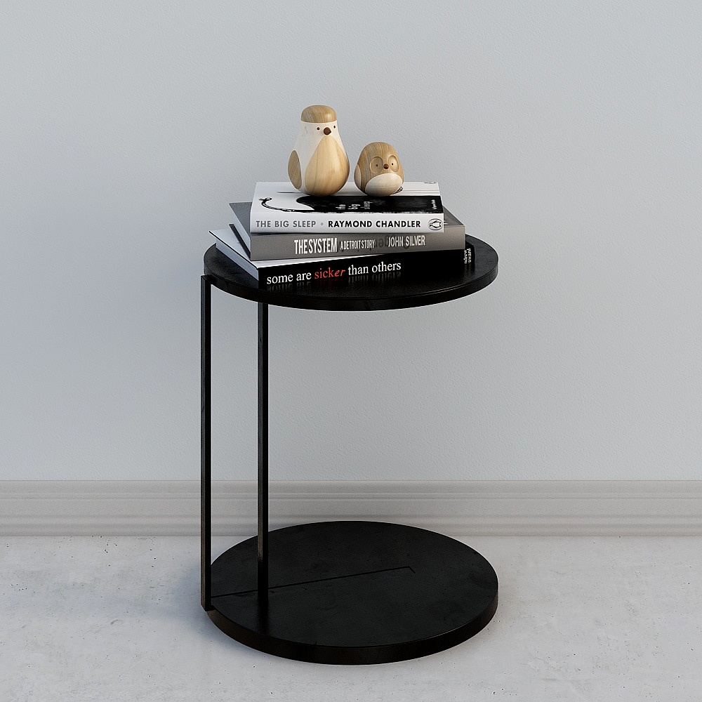 Modern living room dining room - personality coffee table