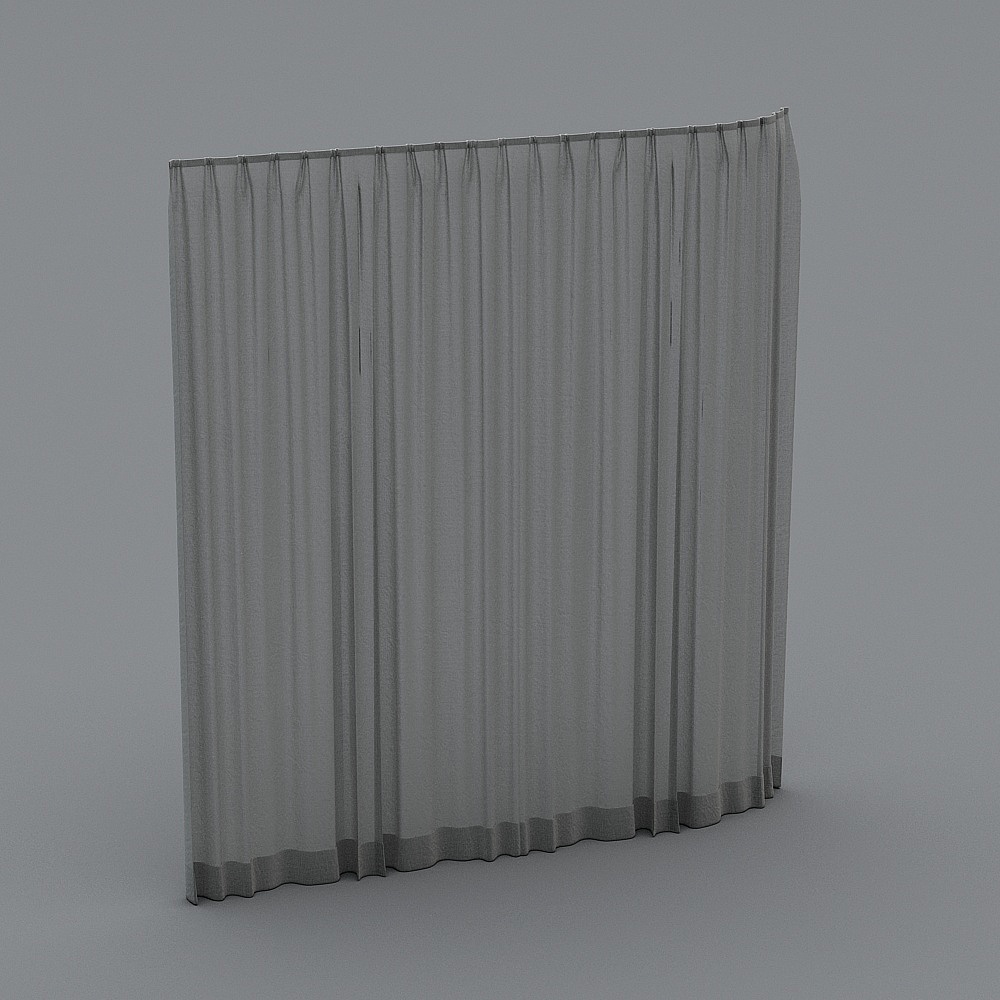 Modern daughter's bedroom cloakroom-bed curtain