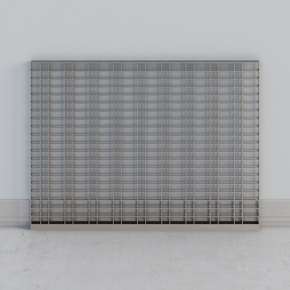 Modern office - metal partition