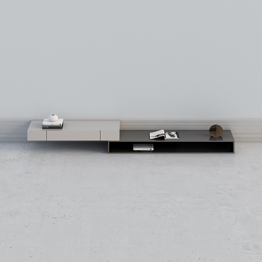 Modern bedroom master room-TV cabinet