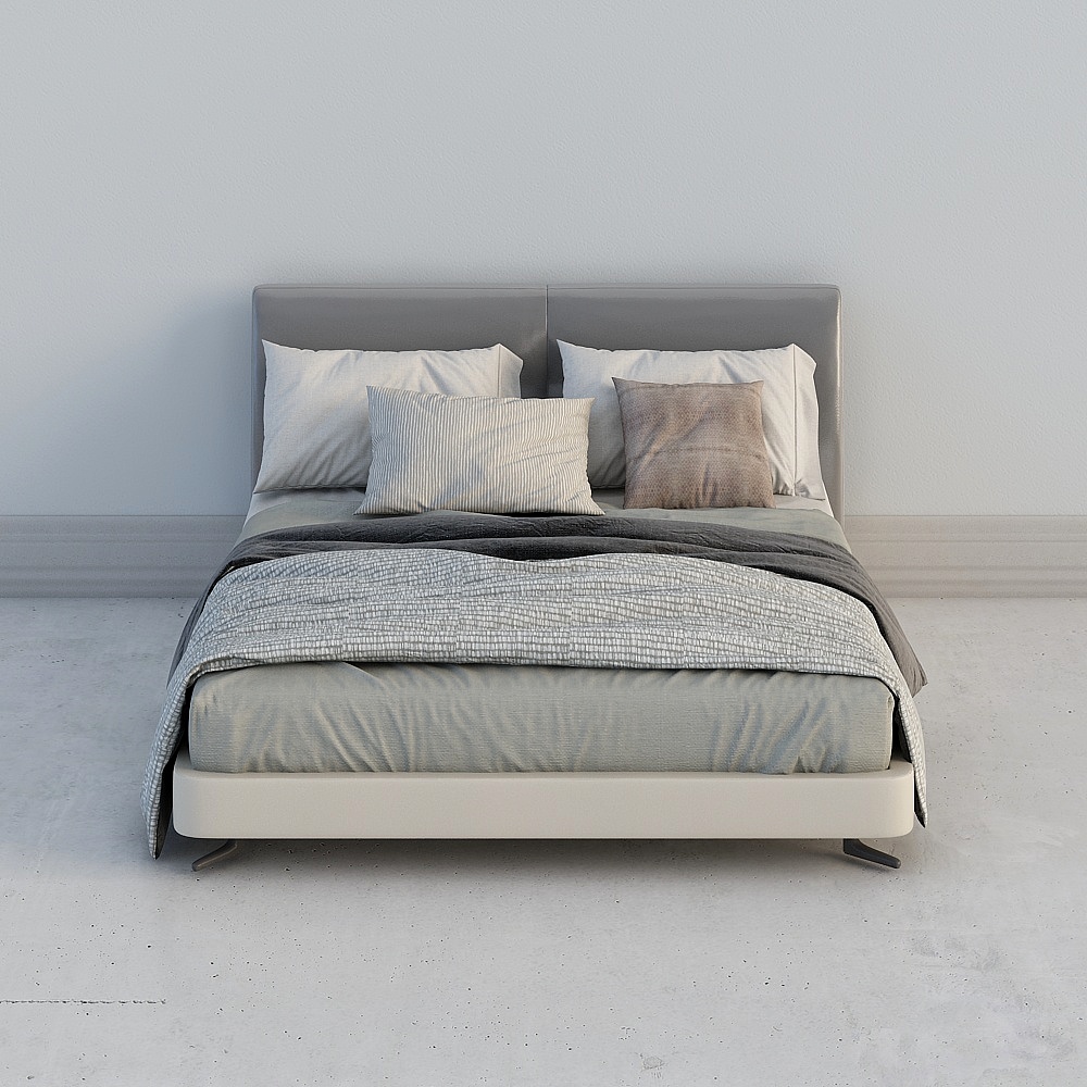 Modern bedroom master room - queen bed